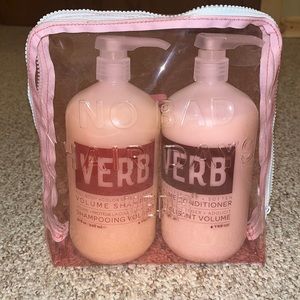 Verb volume shampoo and conditioner